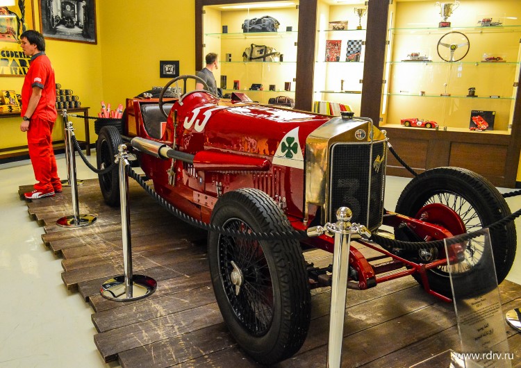 Исторический экспонат Ferrari