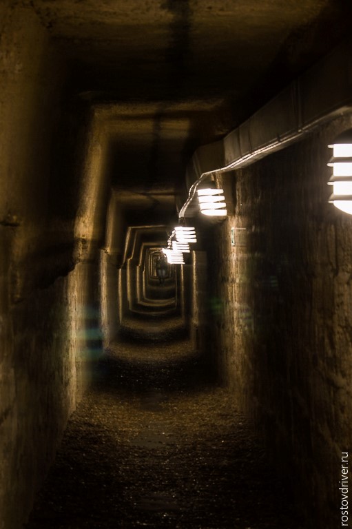 Тоннель в парижских подземельях