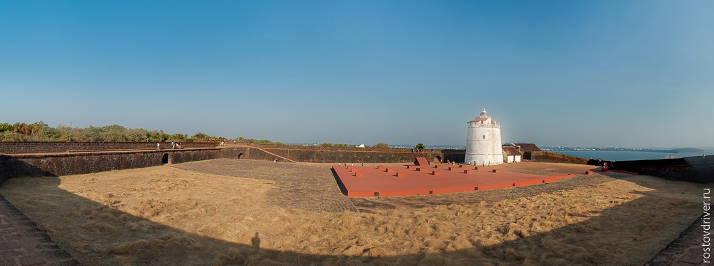 Панорама форт Агуада