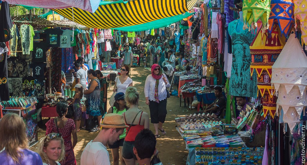 На рынке флип маркет в Анджуне