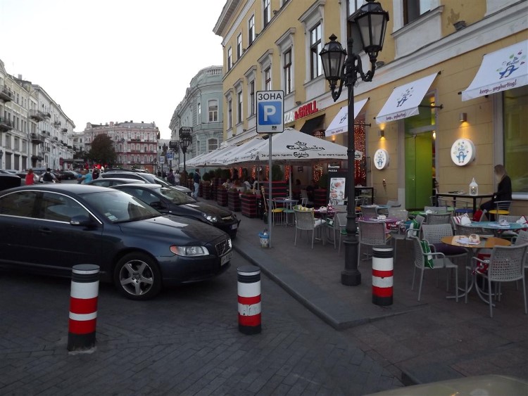 Одесское уличное кафе