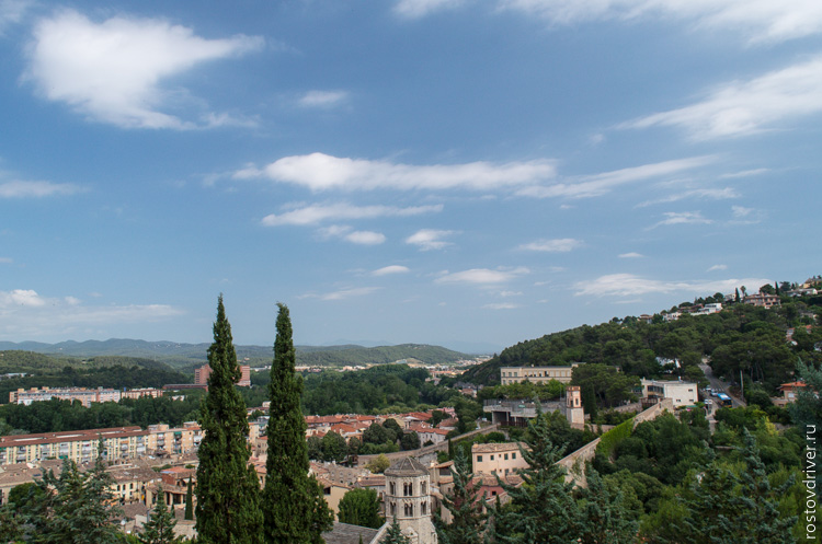 Панорама на город Жирона