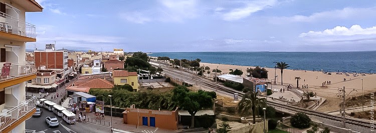 Вид с балкона гостиницы Rosa Nautica