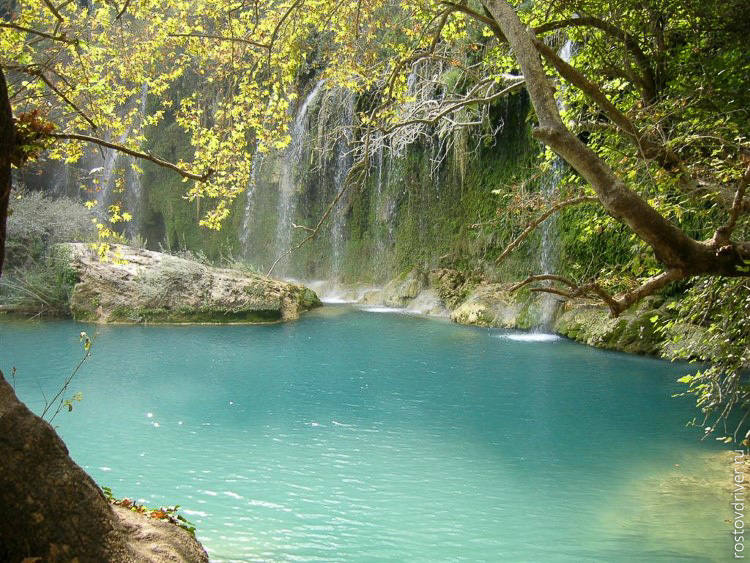 Озеро в ботаническом парке Антальи