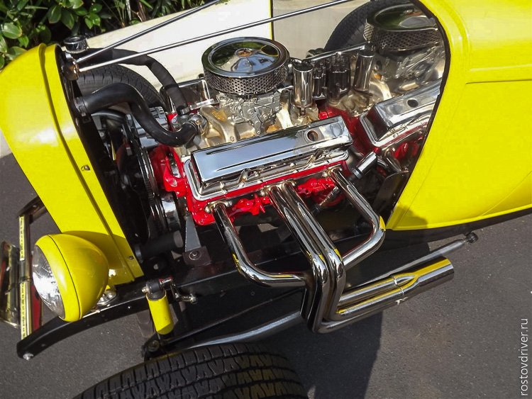 Двигатель желтого хотрода
